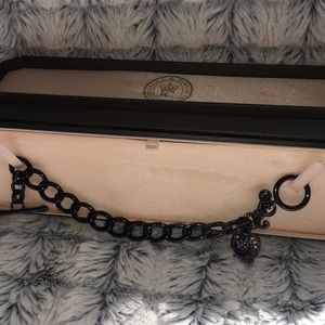 Black juicy couture bracelet